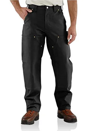 Carhartt Spodnie robocze Duck Double Front Logg B01, czarne, W38L32, , 38W / 32L