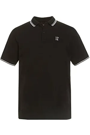 JP 1880 Męska koszulka polo, duże rozmiary, duże rozmiary, rozmiar L-8XL, krój na brzuch, pika, z rękawami do łokci, do 8 XL 802789, , XL