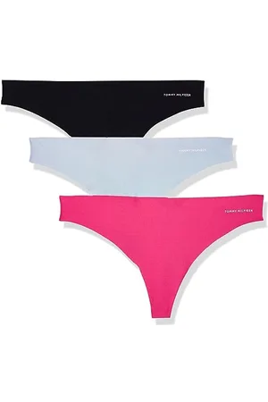 Tommy Hilfiger Stringi damskie, Gorące magenta/błękit bryzowy/pustynne niebo, XL