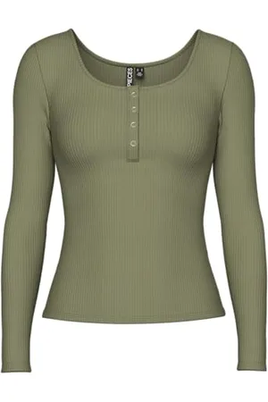 Pieces® Kitte Long Sleeve T-shirt L