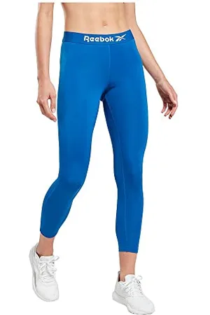 Reebok Damskie nowoczesne legginsy z poliestru Safari, , XL