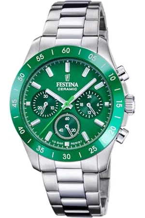 Festina Unisex F20693/5 Ceramiczna obudowa ze stali nierdzewnej szara bransoleta ze stali nierdzewnej szary, , pasek, , bransoletka