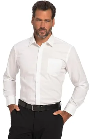JP 1880 Męska, duże rozmiary, ponadgabarytowa, rozmiar L-8XL, koszula, biznesowa, nowoczesne dopasowanie, do prasowania 721316, , 4XL
