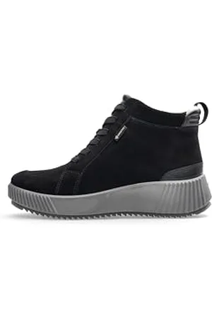 ARA Damskie buty sportowe Davos-GTX Sneakers, czarne, 42 EU szerokie, , 42 EU Weit