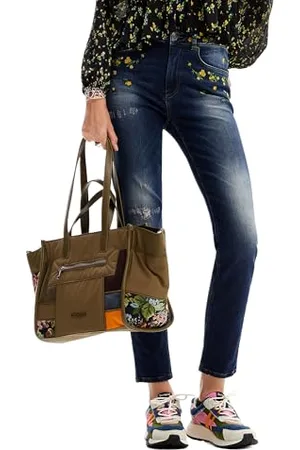 Desigual Denim_Akira, 5008 Denim Dark Blue, 34, , 34