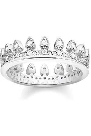 Thomas Sabo Pierścionek z koroną, srebro 925 TR2235-051-14-52