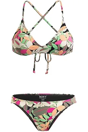 Roxy Dwuczęściowy Beach Classics Athletics Jersey dla kobiet, , XS