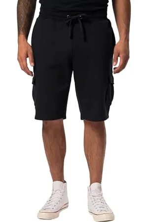 JP 1880 Męskie duże rozmiary, duże rozmiary, odzież męska L-8XL Sweat-Cargobermuda, elastyczny ściągacz, kieszenie cargo 805708, , XL
