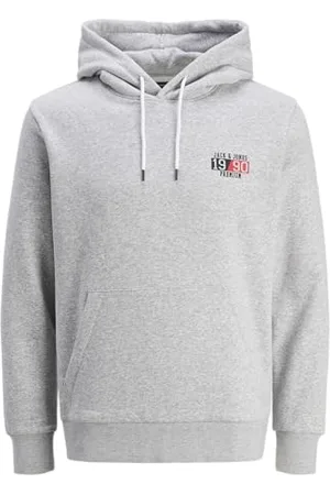 JACK & JONES Męska bluza z kapturem, , XS