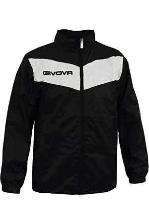 Givova Mężczyźni Kurtka, Czarny/Biały, 2XS