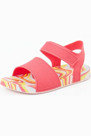 FitFlop IQUSHION Kids Junior Swirly Ergonomic B/S Sandals, Sandał, Pink, 35 EU, , 35 EU