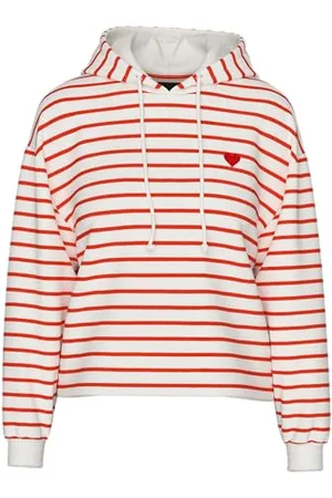 Pieces® Pcchilli Ls Hoodie Stripes Emb Noos Bc, , XS