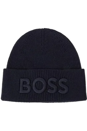 HUGO BOSS Męska czapka Afox_R, ciemnoniebieska