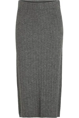 VILA Vimiraz Rib Knit Skirt/Bf, , S