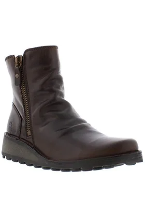 Fly London Damskie buty Mon944fly, brązowy - Brązowy Dk Brown - 40 EU