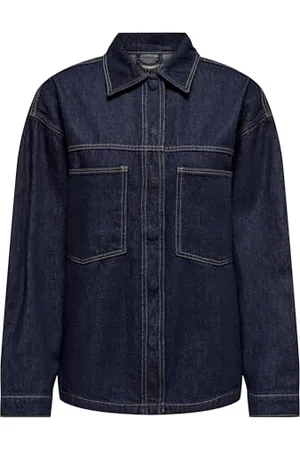 ONLY Onlemmie L/S Shirt Rinse DNM Azg Noos, , XL