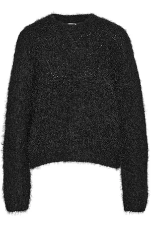 Noisy May NMSASSY L/S O-NECK KNIT FWD NOOS, , M