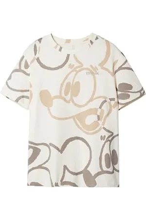 Desigual TS_Beau-Mickey, 1001 Crudo, M, , M