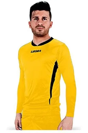 Legea DUSSELDORF ML SWEATER, YELLOW-BLACK, M, Unisex