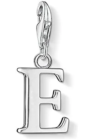 Thomas Sabo Damski Charms Wisiorek Litery U Charm Club Srebro 925 Wysokiej Próby 0195-001-12