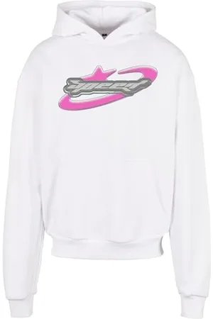 Mister Tee Męska bluza z kapturem Speed Logo Hoodie White XXL, , XXL