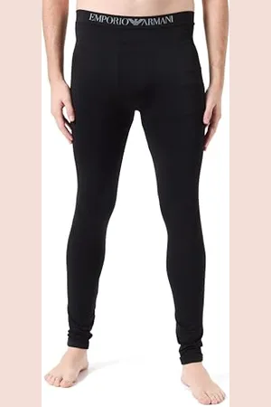 Emporio Armani Iconic Seamless Legginsy Męskie, , L-XL