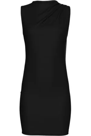Pieces® Damska sukienka Pcmadison Sl Draped Dress Noos Bc, , XL