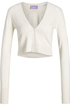 JJXX Damski Jxisabel Ls Miękki Cropped Cardigan Knit, , M