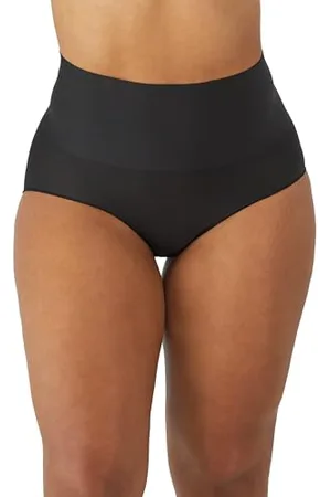 Maidenform Majtki modelujące damskie, figi wyszczuplające brzuch, mocno modelujące, bielizna korygująca, , L