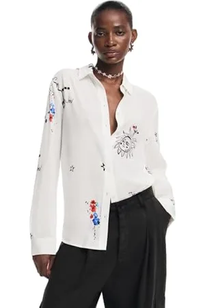 Desigual Damska bluza z długim rękawem, , M