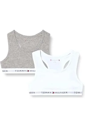 Tommy Hilfiger Braletka dziewczęca, 2 szt., UG0UG00748, inne biustonosze, białe, 4-5 lat, , 4-5 lat