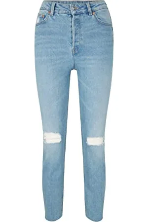 TOM TAILOR Damski Lotte Slim Straight Jeans 1035426, , 26