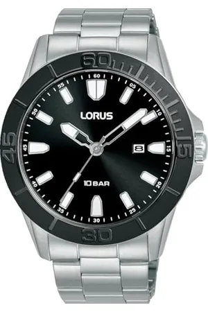 Lorus Męski analogowy zegarek kwarcowy z bransoletką ze stali nierdzewnej RH945QX9, , bransoletka
