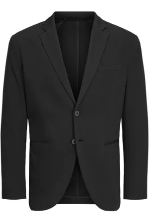 JACK & JONES JACK&JONES JUNIOR JJEJAXON Blazer Noos JNR, czarny, 128 dla dzieci, , 128