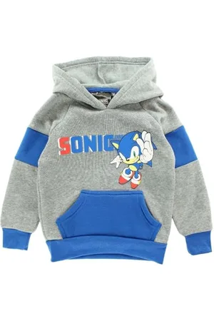 Disney Felpa Con Cappuccio Sonic Ragazzo sweter chłopięcy, , , 3 lat