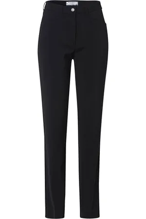Brax By Brax Damskie spodnie Pauline MODERN Wool Magic Waist, czarne, 44K