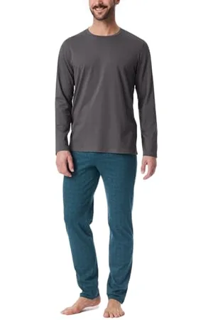 Schiesser Piżama męska długa - zestaw Nightwear, , 106