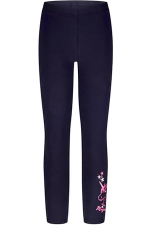 Salt & Pepper Thermo EMB Unicorn legginsy dla niemowląt i dzieci, True Navy, 92, True Navy, 92
