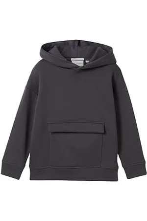 TOM TAILOR Chłopięca dziecięca bluza z kapturem oversized z kieszenią i nadrukiem smoka na plecach, , 104-110
