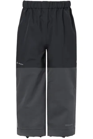 Vaude Kids Caprea Rain Pants Spodnie, czarne, 98 dzieci Unisex, , 98