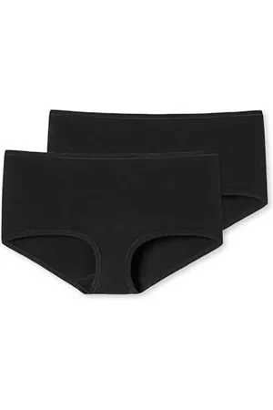 Schiesser Damen 2 PACK Panty Shorts Bio Baumwolle - 95/5 Organic