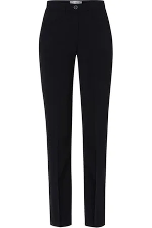 Brax By Brax Damskie spodnie Pauline MODERN Wool Magic Waist, granatowe, 46