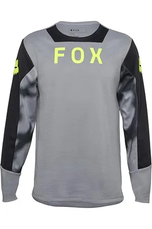 Fox Racing Fox JR Defend Taunt Steel YS koszulka kolarska z długim rękawem, , S