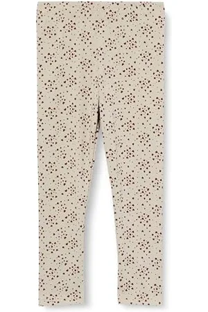 Müsli By Green Cotton Legginsy dla dziewczynek Love, Soft Green/Cabernet, 56