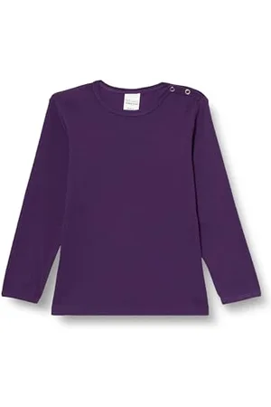 Green Cotton Dziewczynka Alfa Rib L/S T Blouse, , 92 cm