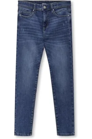 ONLY Chłopięce spodnie Kobalec Tapered M.Blue Jeans Cp Noos, , 176