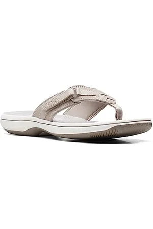 Clarks Damskie klapki Breeze Sea, , 10 UK