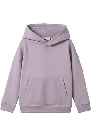 TOM TAILOR Bluza z kapturem dla chłopców i dzieci, oversize, z nadrukiem na plecach, , 104-110