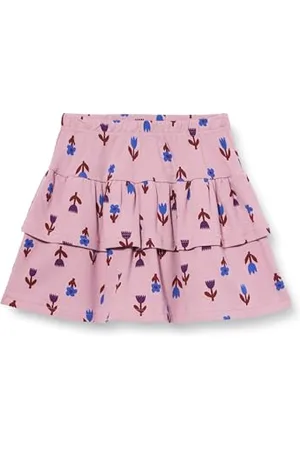 Green Cotton Dziewczęca spódnica dekoracyjna, Pink Haze/Star Blue/Sonic Purple, 104