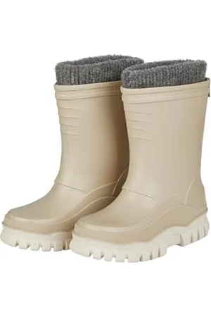 Sterntaler Unisex dziecięce jednokolorowe, z podszewką kalosze, , 25 EU